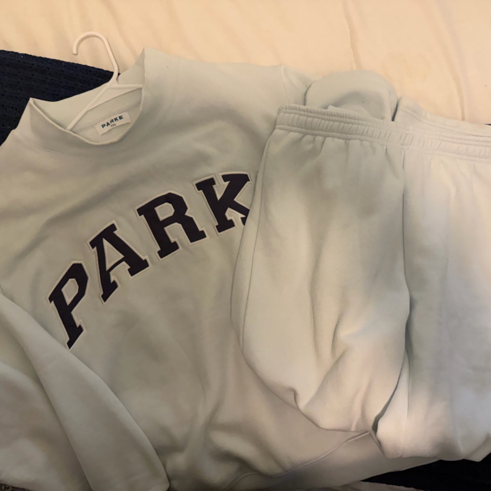PARKE mockneck and sweatpants
